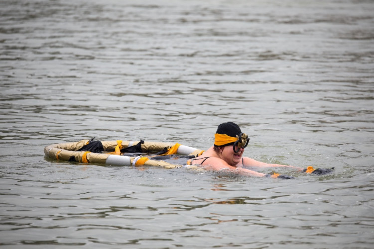 FOTOGALERIE: Otužilce v Přerově sledovaly tisíce lidí