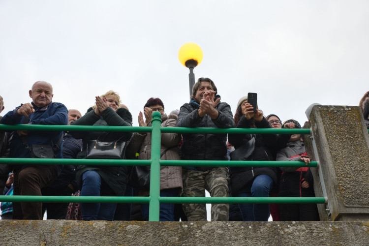 FOTOGALERIE: Otužilce v Přerově sledovaly tisíce lidí