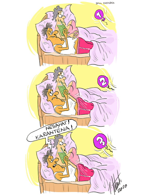 FOTOGALERIE: První v lednu středa, humoru a legrace je třeba