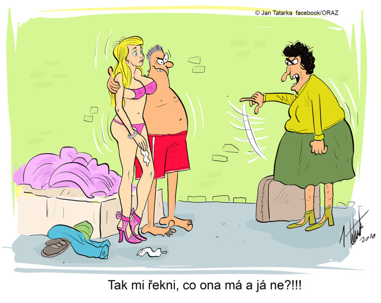 FOTOGALERIE: První v lednu středa, humoru a legrace je třeba