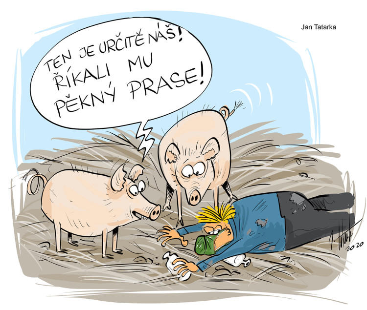 FOTOGALERIE: První v lednu středa, humoru a legrace je třeba