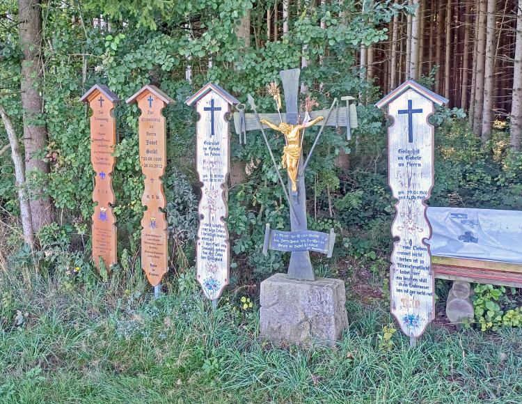 na bavorské straně poblíž Všerub