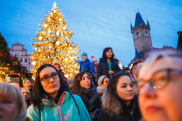 FOTOGALERIE: Prahou prošel tříkrálový průvod, nechyběli velbloudi