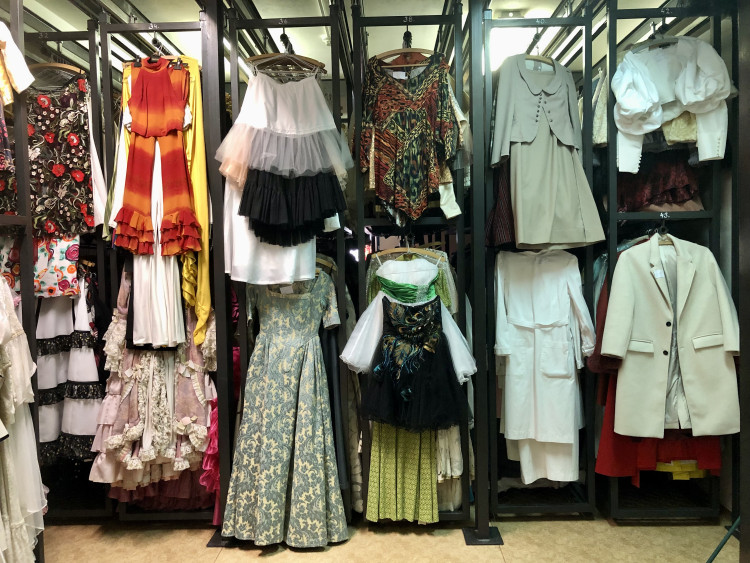 Fundus kostýmů Horáckého divadla v Jihlavě