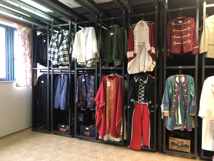 Fundus kostýmů Horáckého divadla v Jihlavě