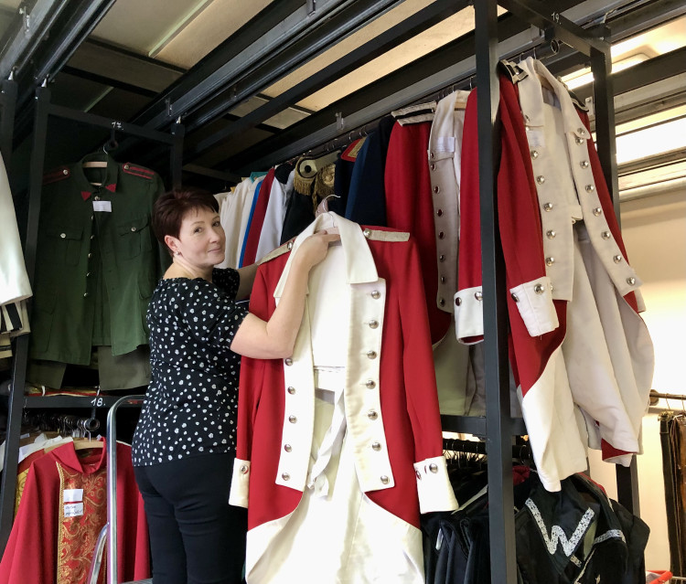 Fundus kostýmů Horáckého divadla v Jihlavě