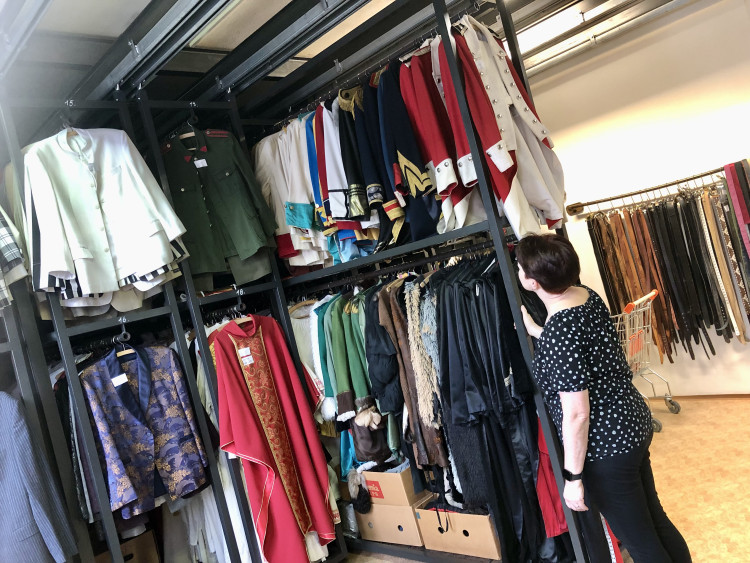 Fundus kostýmů Horáckého divadla v Jihlavě