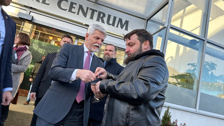 FOTOGALERIE: Návštěva prezidenta Petra Pavla v Plzni