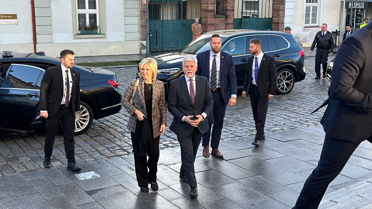 FOTOGALERIE: Návštěva prezidenta Petra Pavla v Plzni