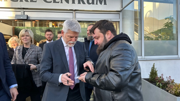 FOTOGALERIE: Návštěva prezidenta Petra Pavla v Plzni