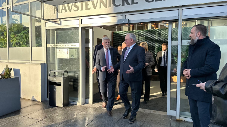 FOTOGALERIE: Návštěva prezidenta Petra Pavla v Plzni