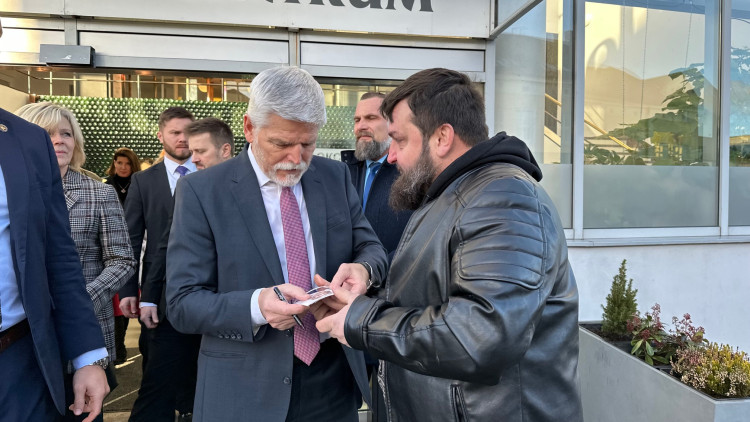 FOTOGALERIE: Návštěva prezidenta Petra Pavla v Plzni