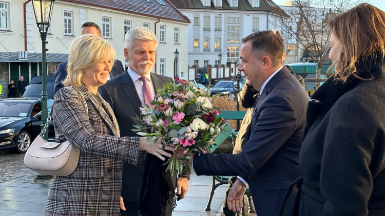 FOTOGALERIE: Návštěva prezidenta Petra Pavla v Plzni