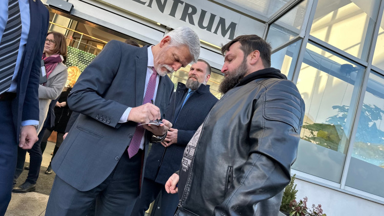 FOTOGALERIE: Návštěva prezidenta Petra Pavla v Plzni