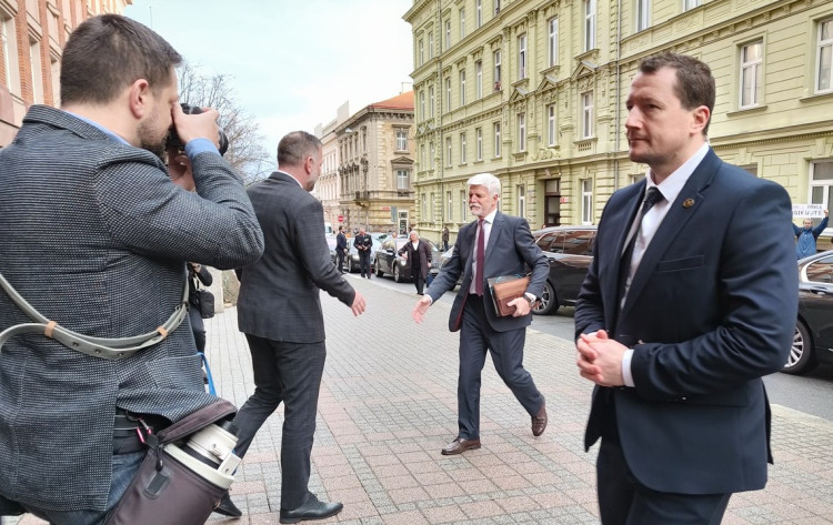 FOTOGALERIE: Návštěva prezidenta Petra Pavla v Plzni