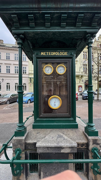 FOTOGALERIE: Meteokiosek v Kopeckého sadech