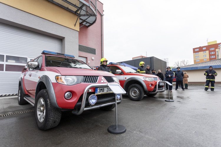 FOTOGALERIE: Hasiči z Olomouckého kraje získali lepší zázemí i techniku