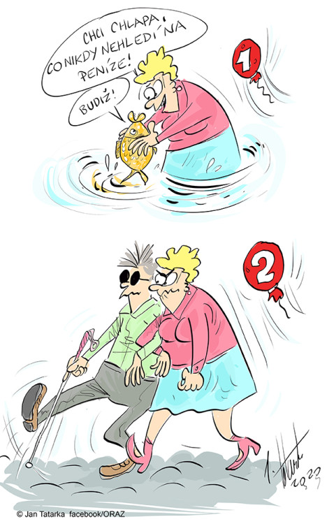 FOTOGALERIE: První v únoru středa, humoru a legrace je třeba