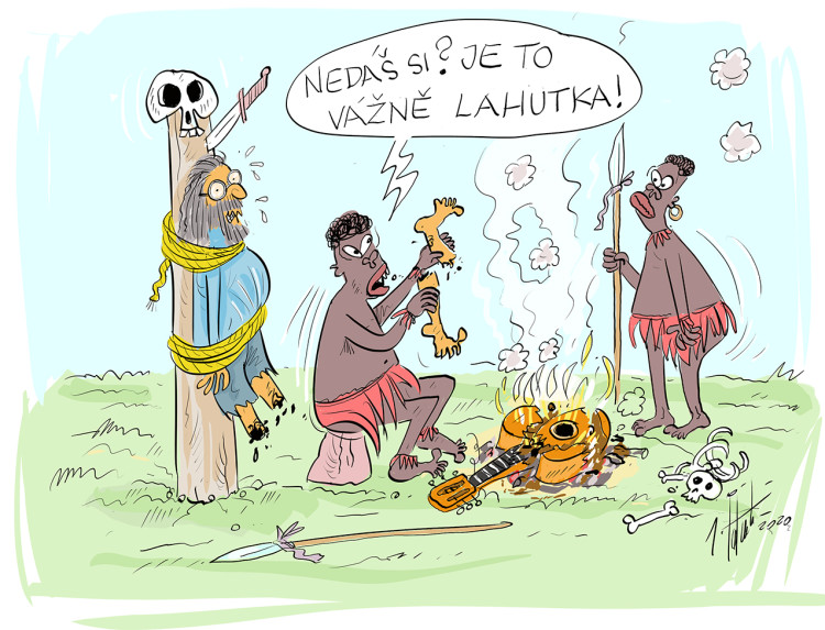 FOTOGALERIE: První v únoru středa, humoru a legrace je třeba