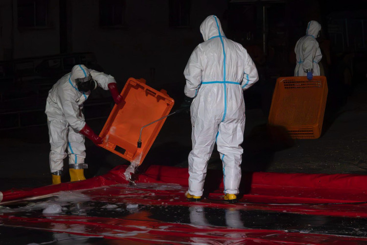 Likvidace chovu kachen ve Valdíkově na Třebíčsku