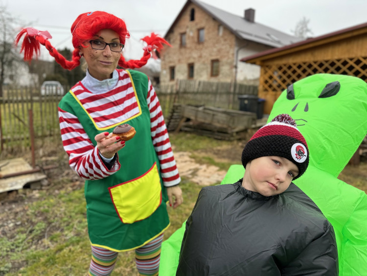 FOTOGALERIE: Masopust ve Skelné Huti na Klatovsku