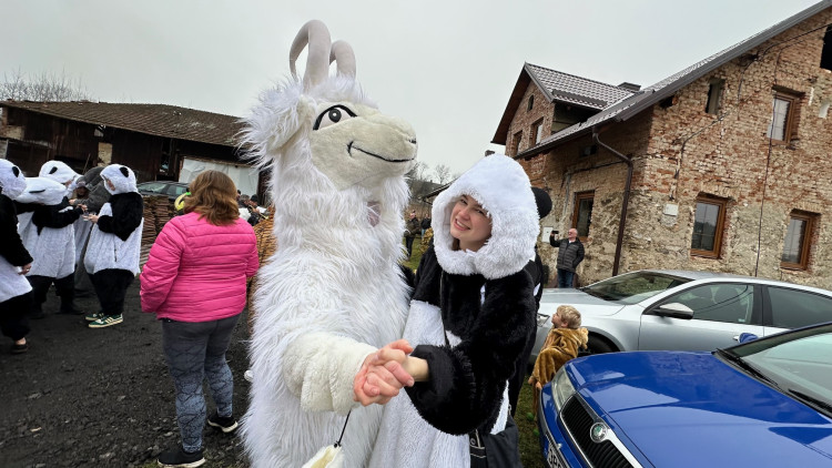 FOTOGALERIE: Masopust ve Skelné Huti na Klatovsku