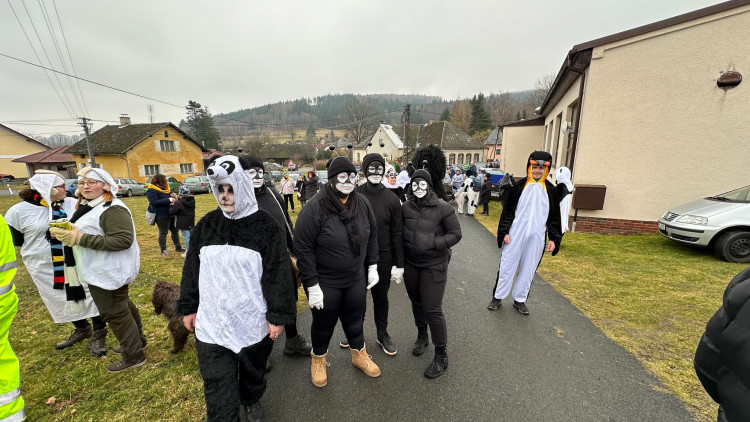 FOTOGALERIE: Masopust ve Skelné Huti na Klatovsku