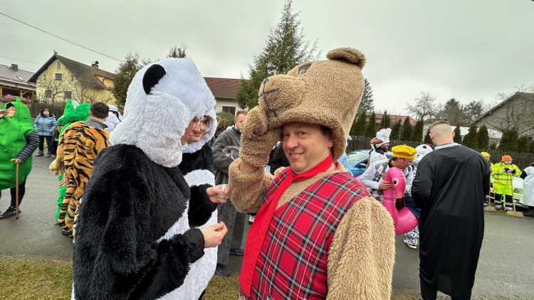 FOTOGALERIE: Masopust ve Skelné Huti na Klatovsku