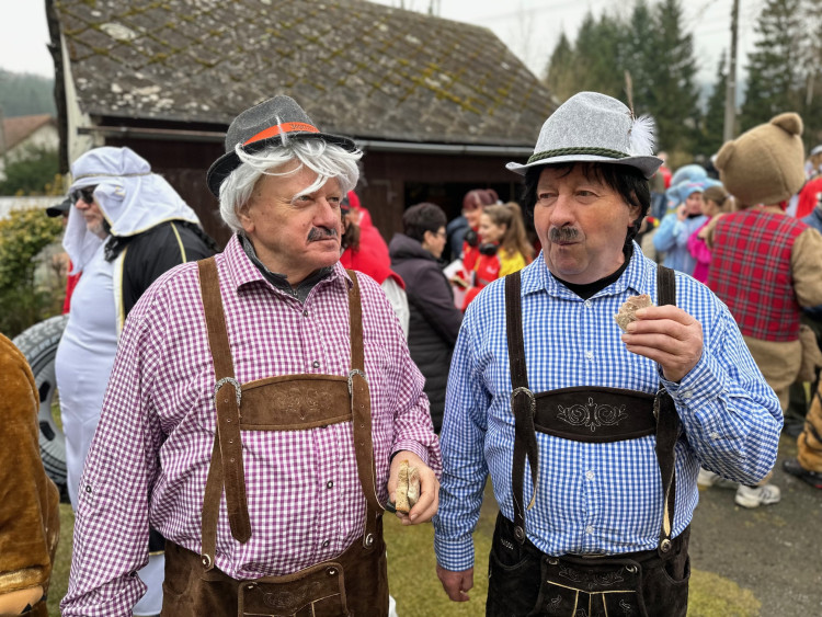 FOTOGALERIE: Masopust ve Skelné Huti na Klatovsku