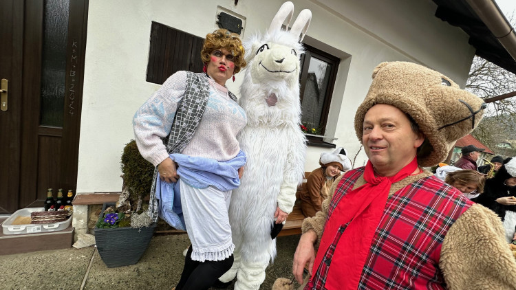 FOTOGALERIE: Masopust ve Skelné Huti na Klatovsku