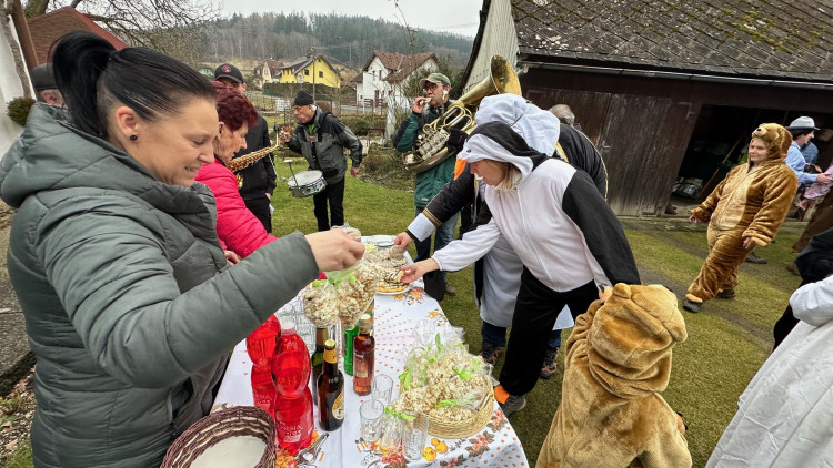 FOTOGALERIE: Masopust ve Skelné Huti na Klatovsku