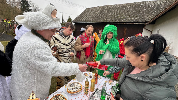 FOTOGALERIE: Masopust ve Skelné Huti na Klatovsku