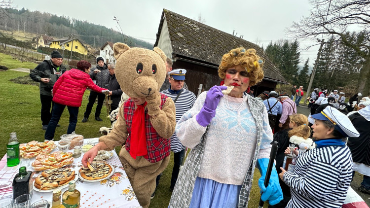 FOTOGALERIE: Masopust ve Skelné Huti na Klatovsku