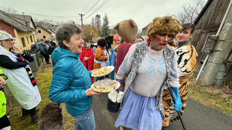 FOTOGALERIE: Masopust ve Skelné Huti na Klatovsku