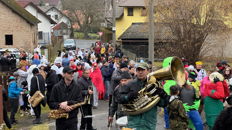FOTOGALERIE: Masopust ve Skelné Huti na Klatovsku