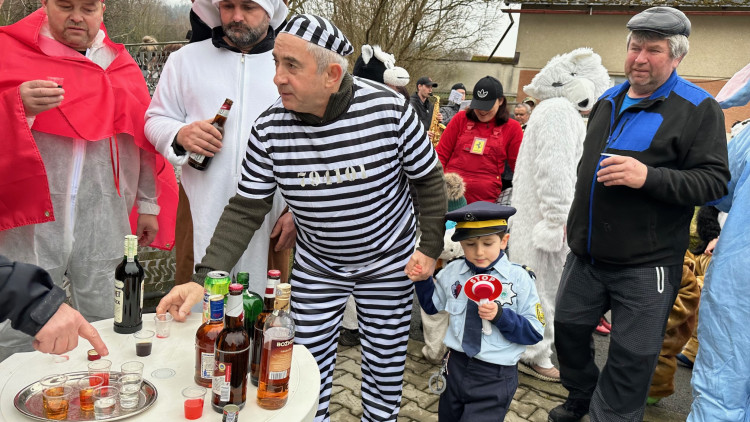 FOTOGALERIE: Masopust ve Skelné Huti na Klatovsku