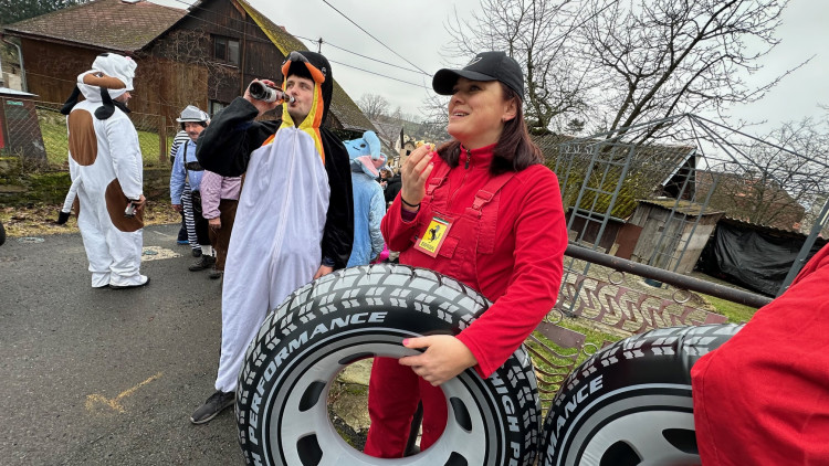 FOTOGALERIE: Masopust ve Skelné Huti na Klatovsku