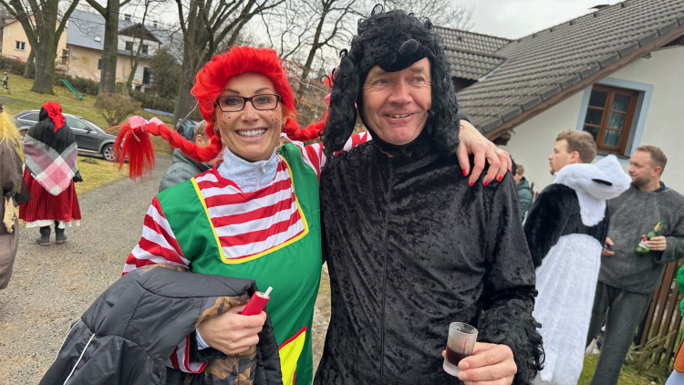 FOTOGALERIE: Masopust ve Skelné Huti na Klatovsku