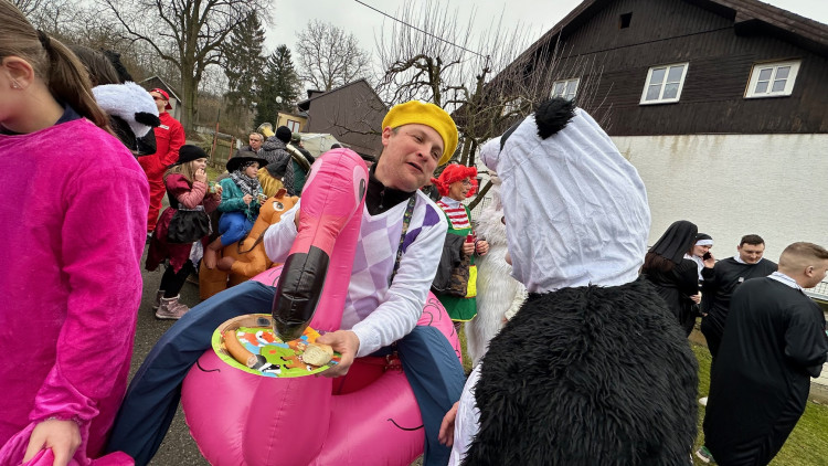 FOTOGALERIE: Masopust ve Skelné Huti na Klatovsku