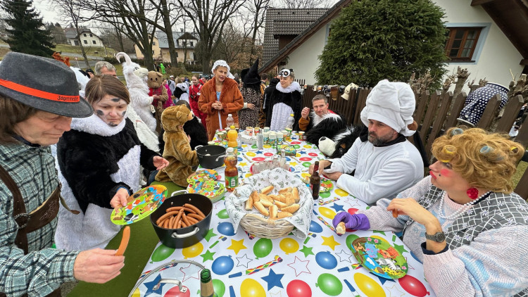 FOTOGALERIE: Masopust ve Skelné Huti na Klatovsku