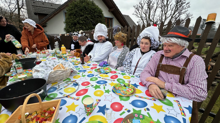 FOTOGALERIE: Masopust ve Skelné Huti na Klatovsku