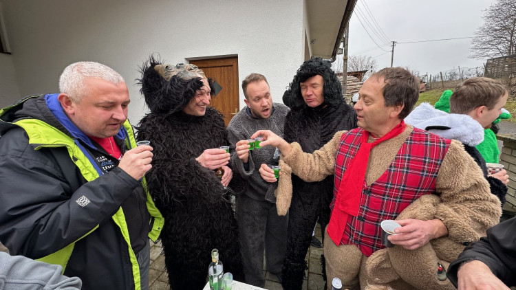 FOTOGALERIE: Masopust ve Skelné Huti na Klatovsku