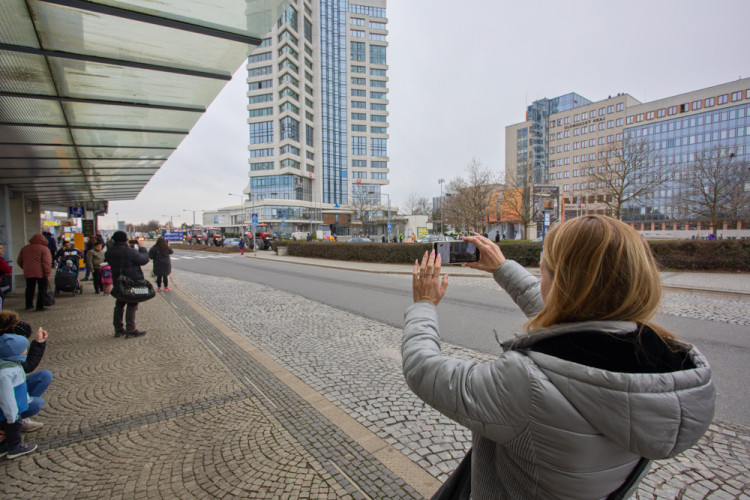 FOTOGALERIE: Do Olomouce vyrazily na protestní jízdu konvoje zemědělské techniky
