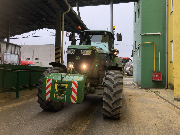 Protestní jízda zemědělců na Jihlavsku