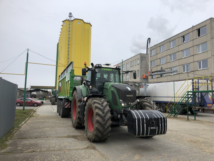 Protestní jízda zemědělců na Jihlavsku