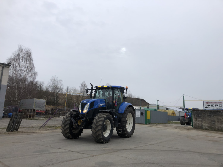 Protestní jízda zemědělců na Jihlavsku