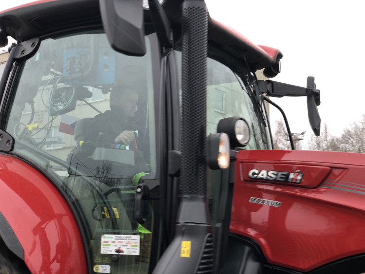 Protestní jízda zemědělců na Jihlavsku