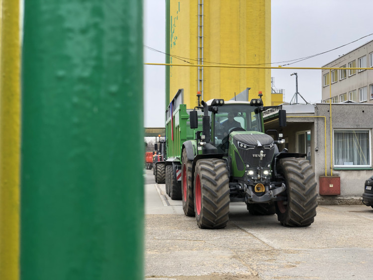 Protestní jízda zemědělců na Jihlavsku
