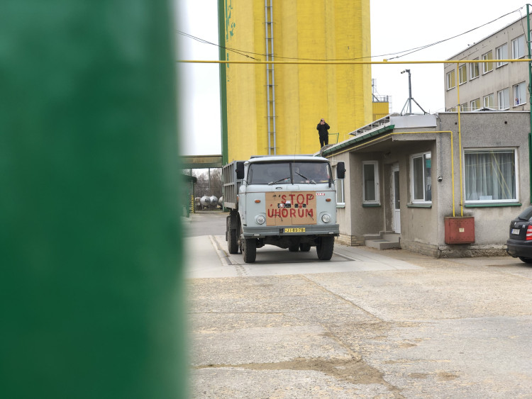 Protestní jízda zemědělců na Jihlavsku