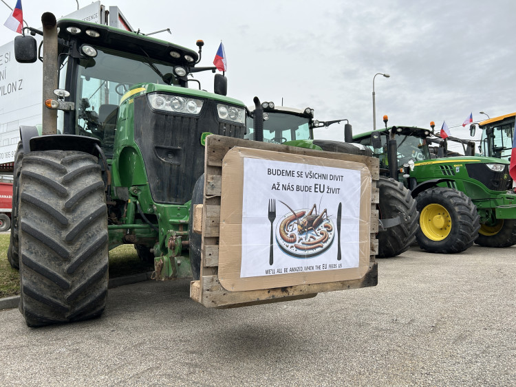 Vzkazy jihočeských zemědělců.